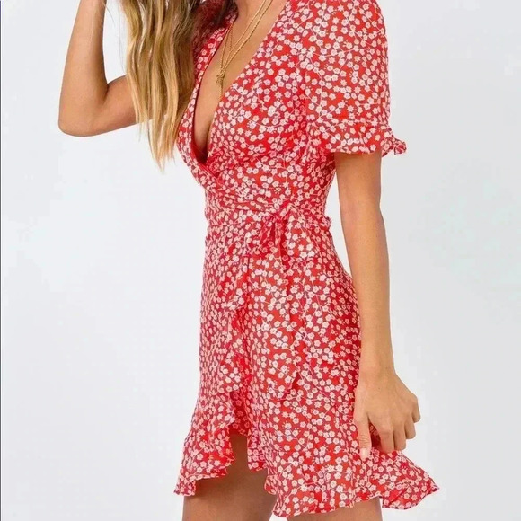 Floral poppy dress - Picture 3 of 7